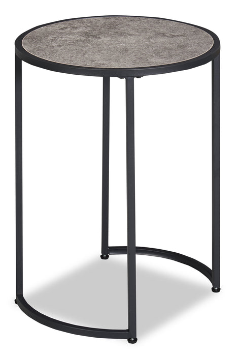 Jacki Chairside Table - Grey 