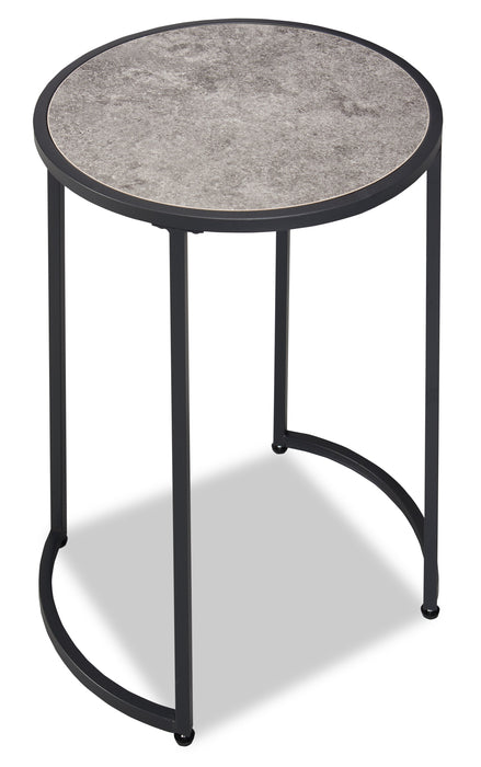 Jacki Chairside Table - Grey 