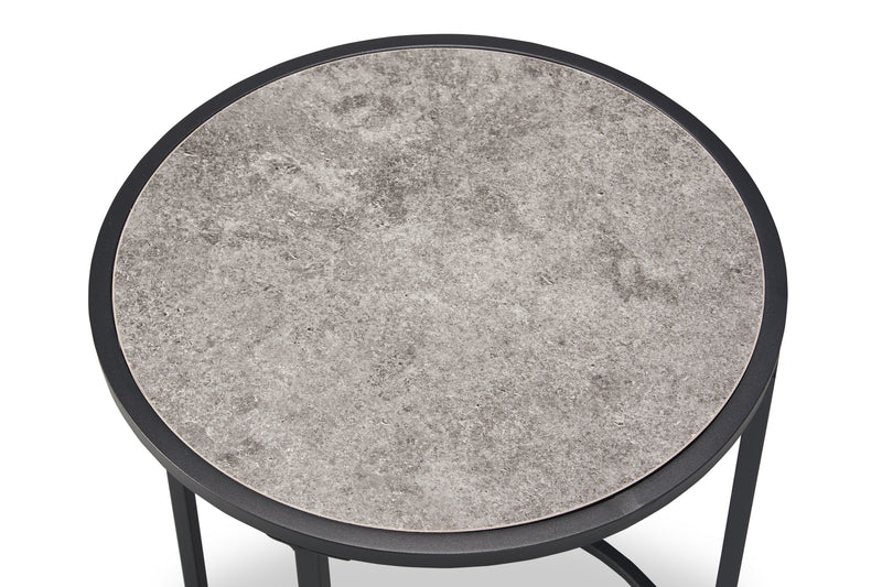 Jacki Chairside Table - Grey 