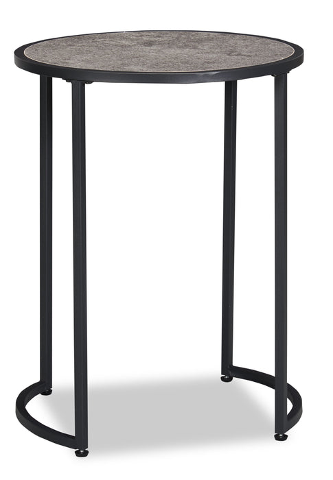 Jacki Chairside Table - Grey 