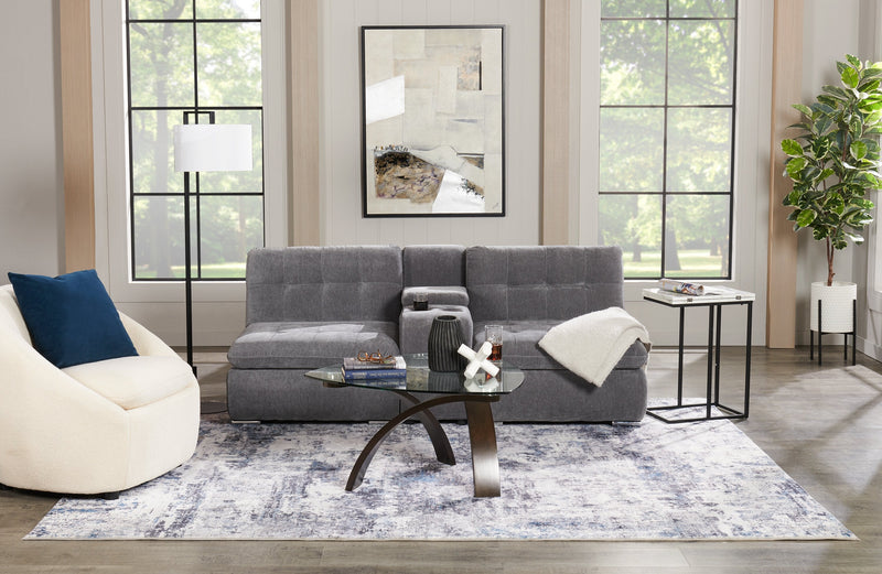 Jax 2-Piece Table and Floor Lamp Set with USB Port