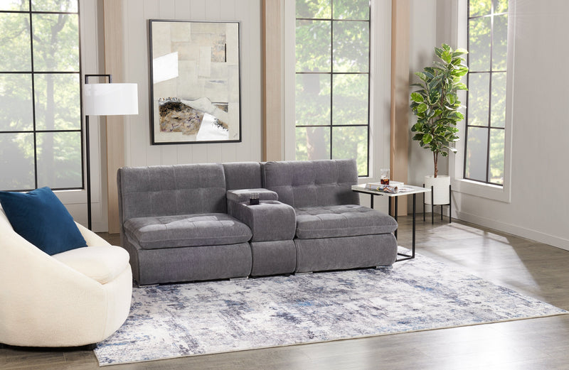 Jax 2-Piece Table and Floor Lamp Set with USB Port