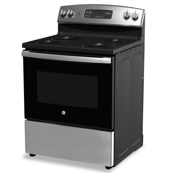 GE 5 Cu. Ft. Electric Range - JCBS350SVSS