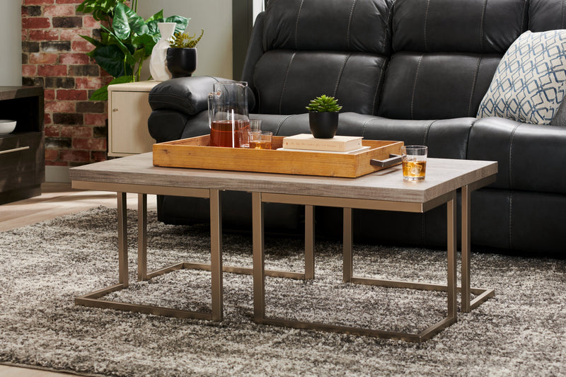 Jesse Coffee Table - Pewter