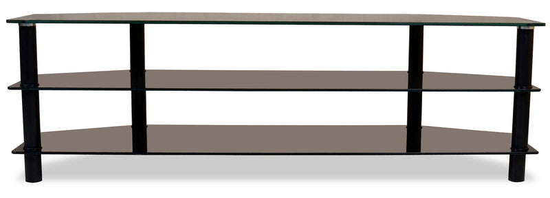 Jett 62\" TV Stand with Storage for TVs up to 70\" - Black
