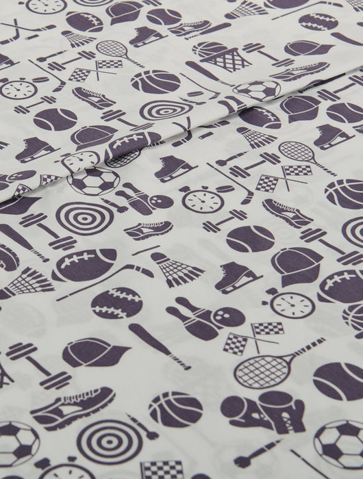 Joey 4-Piece Full Cotton Sheet Set