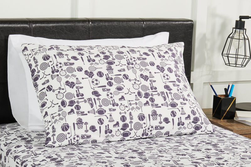 Joey 4-Piece Full Cotton Sheet Set