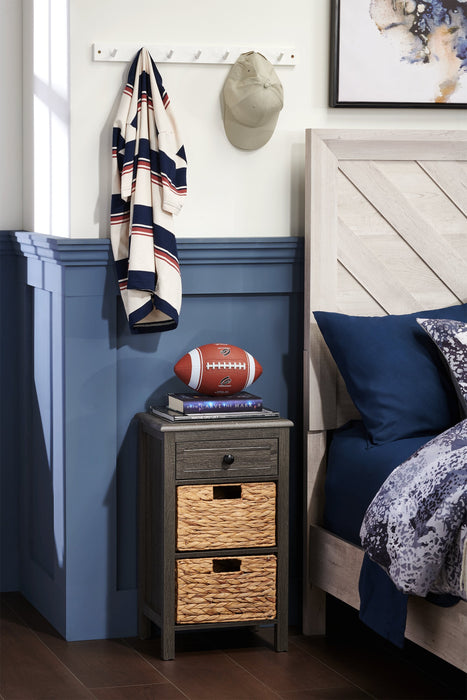 Jon Chairside Table - Grey