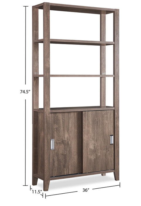 Jude Bookcase - Hazelnut