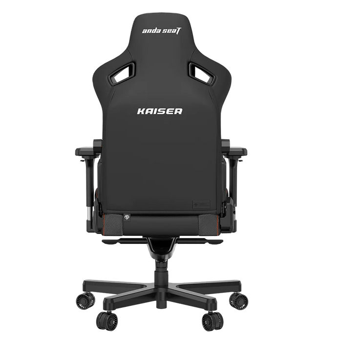 Anda Seat Kaiser 3 XL Ergonomic Genuine Leather Gaming Chair - Black