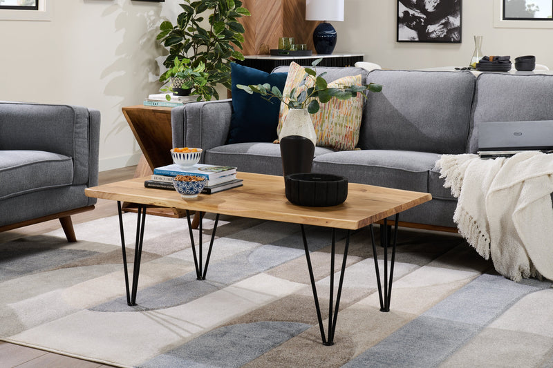 Kaleb Coffee Table - Acacia Wood