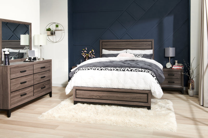 Kate 5-Piece Queen Bedroom Package - Grey