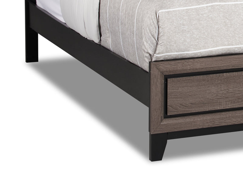 Kate 5-Piece Queen Bedroom Package - Grey