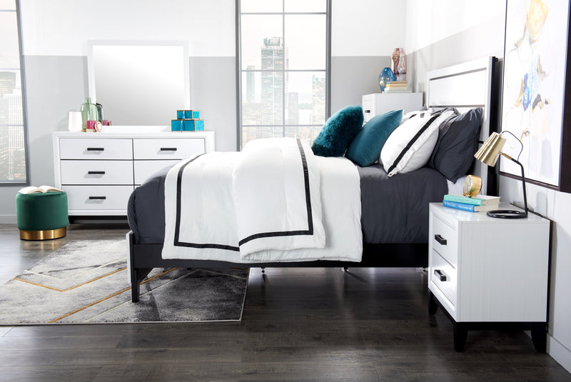 Kate 5-Piece Queen Bedroom Package - White