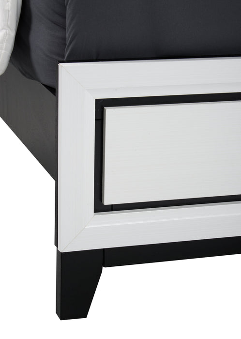 Kate King Bed - White