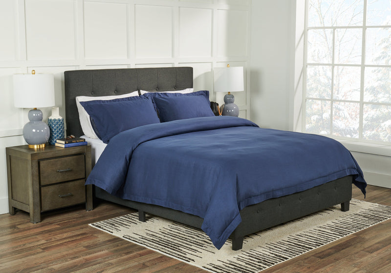 Indigo 3-Piece King Duvet Set