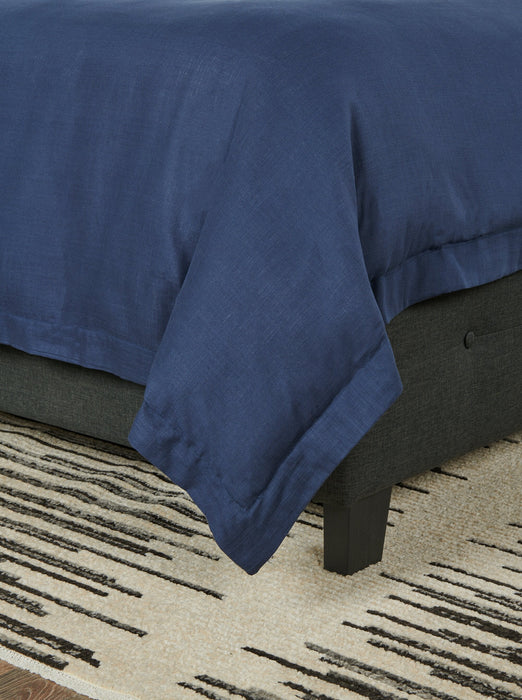 Indigo 3-Piece King Duvet Set
