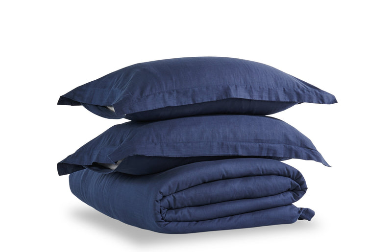 Indigo 3-Piece Queen Duvet Set