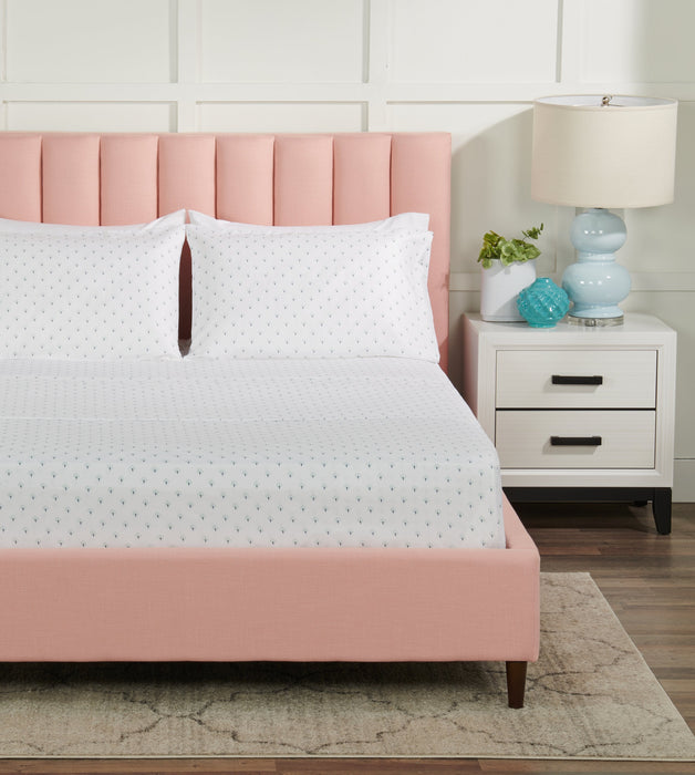 Flower 4-Piece King Sheet Set