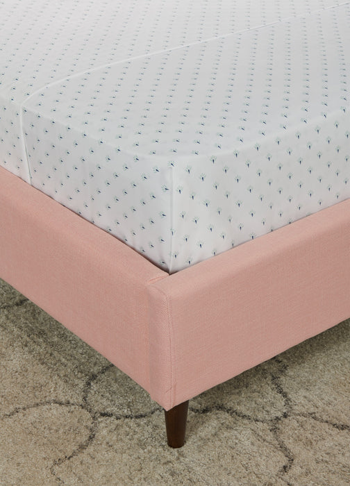 Flower 4-Piece King Sheet Set