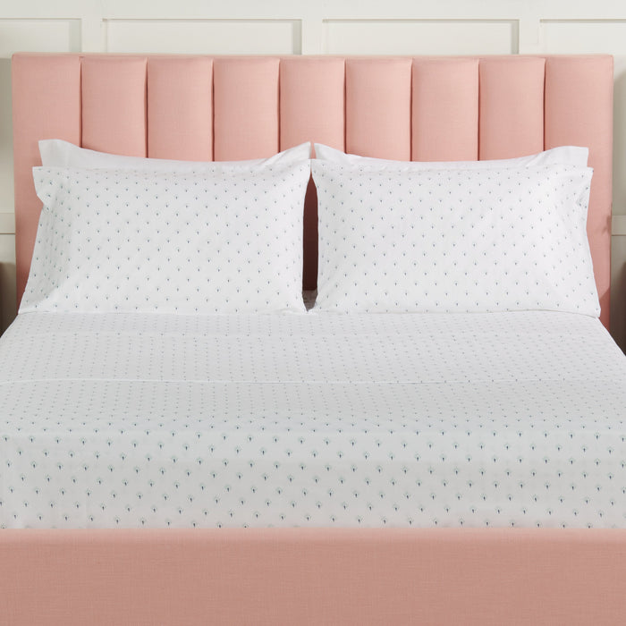 Flower 4-Piece King Sheet Set