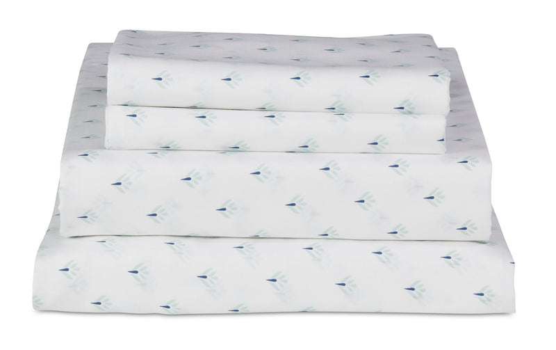 Flower 4-Piece Queen Sheet Set