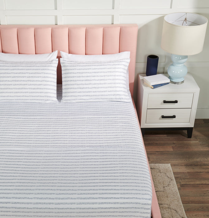 Stripe 4-Piece King Sheet Set