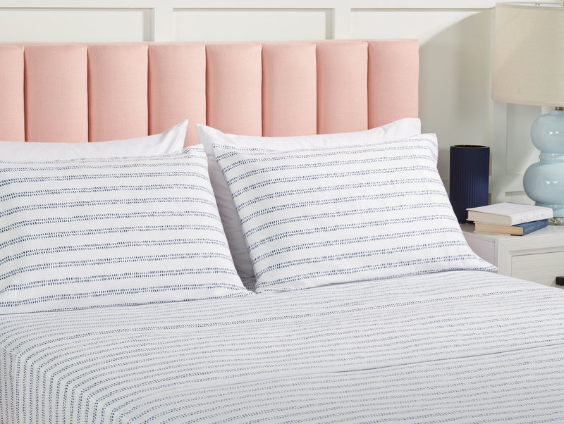 Stripe 4-Piece King Sheet Set