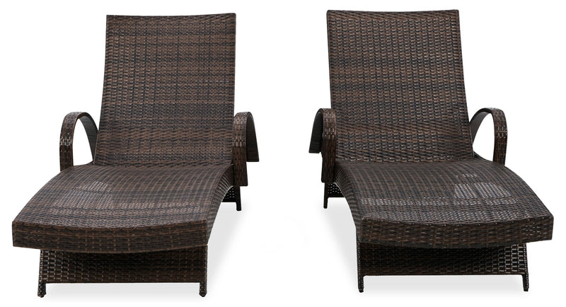 Kelowna Chaise Lounger – Set of 2