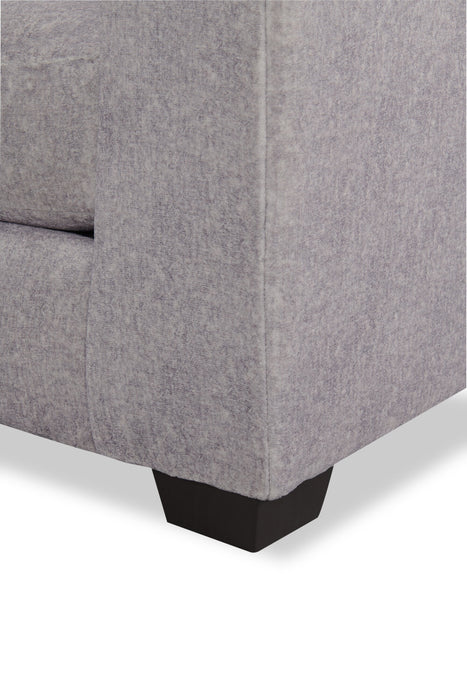 Koda 2-Piece Chenille Left-Facing Sectional - Plush Paloma