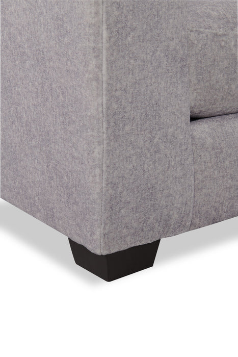 Koda 2-Piece Chenille Right-Facing Sectional - Plush Paloma