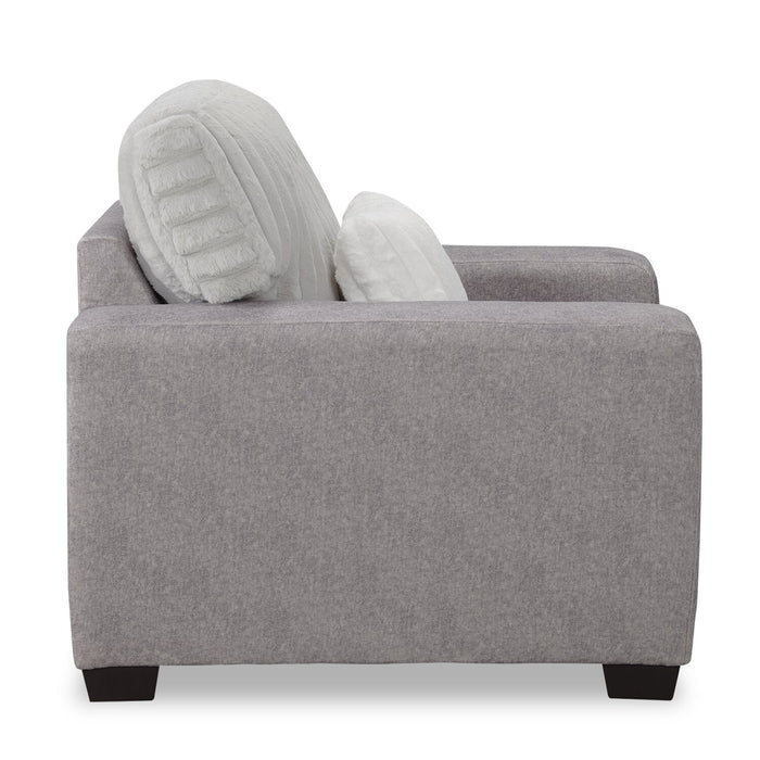 Koda Chenille Chair - Plush Paloma