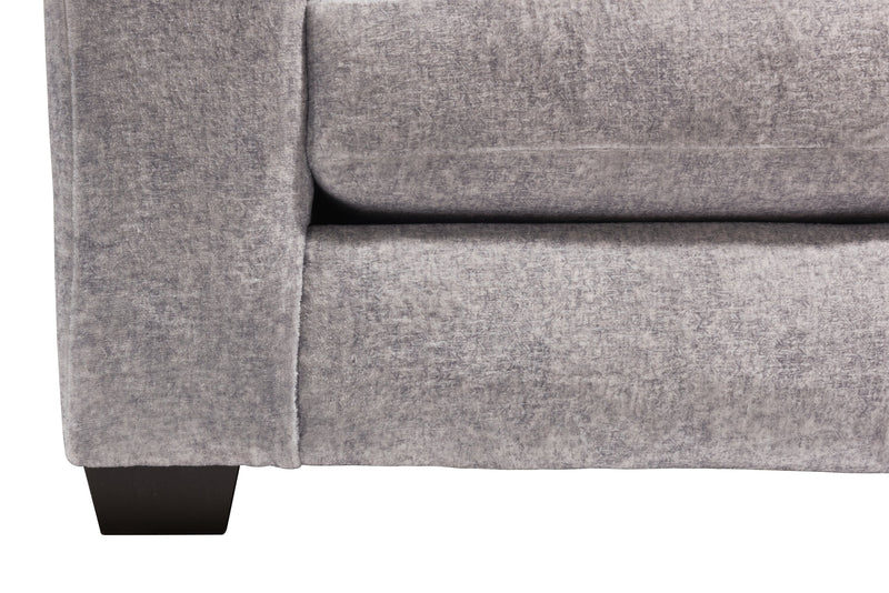 Koda Chenille Loveseat - Plush Paloma