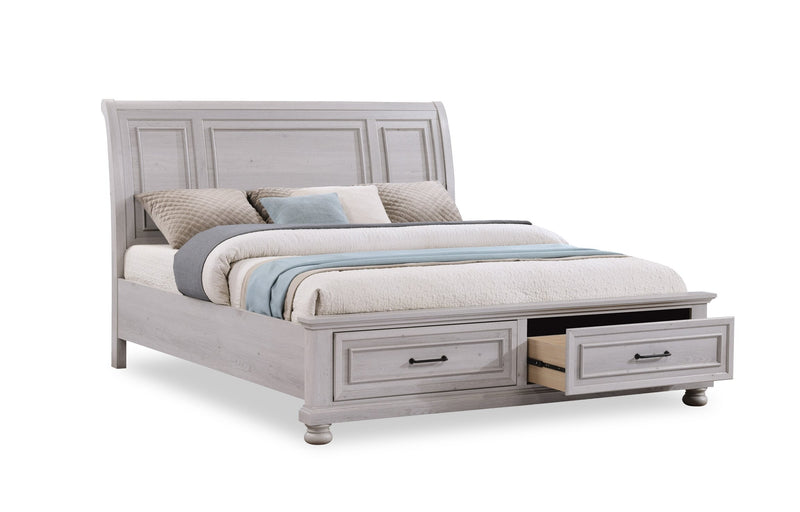 Kylie King Sleigh Storage Bed