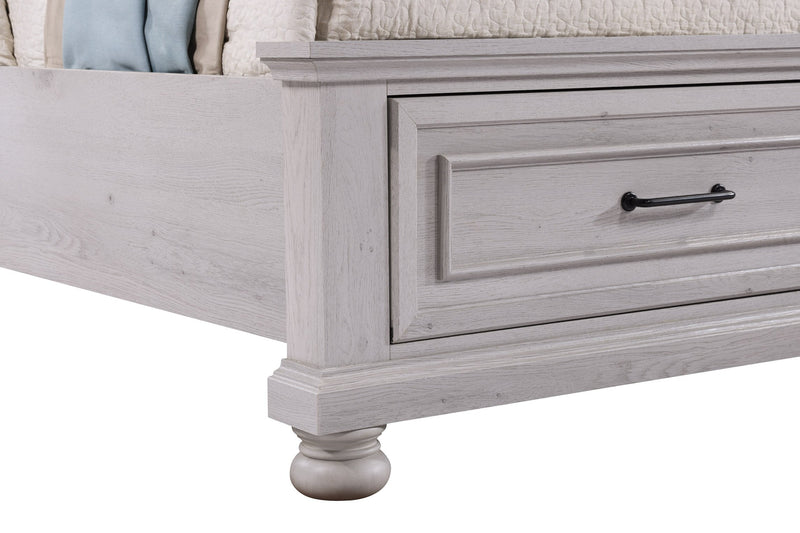 Kylie Queen Sleigh Storage Bed