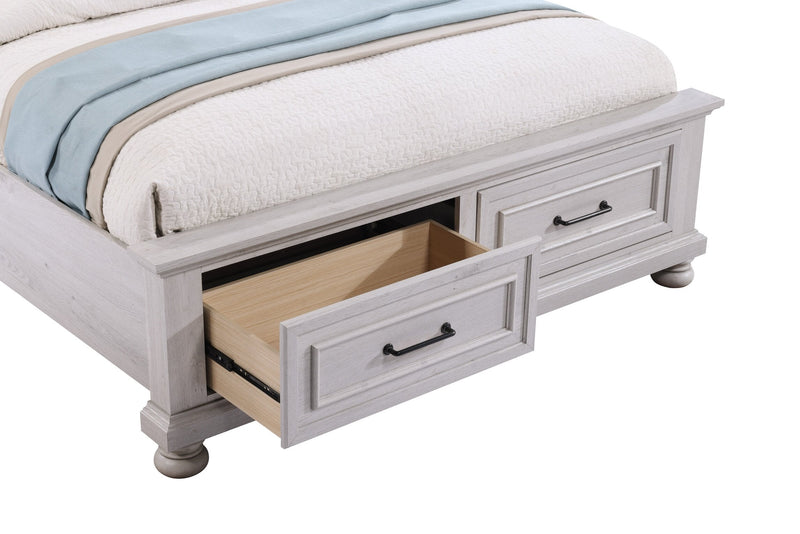 Kylie Queen Sleigh Storage Bed