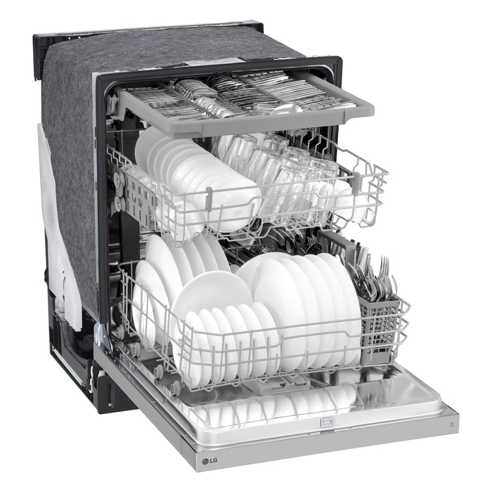 LG Front-Control Dishwasher with Third Rack and Dynamic Dry - LDFC3532S