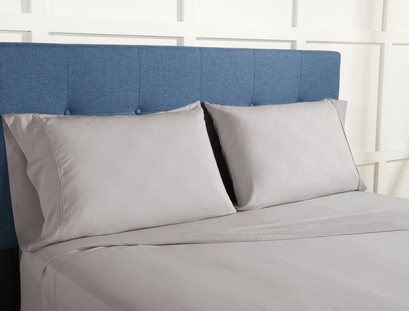 BEDGEAR Hyper-Linen™ Performance 4-Piece King Sheet Set - Light Grey 