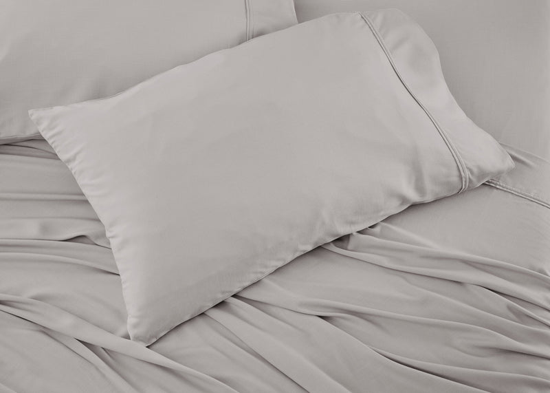 BEDGEAR Hyper-Linen™ Performance 4-Piece King Sheet Set - Light Grey 