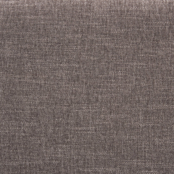 Kort & Co. Lotus Modular 38\" Chenille Fabric Storage Ottoman with Feather Down Cushion - Coffee Brown 