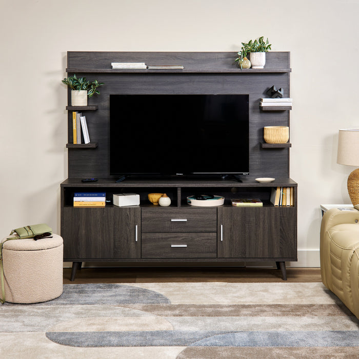 Malibu 2-Piece Entertainment Centre 