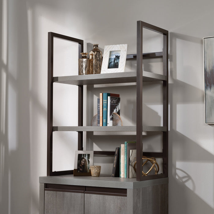 Manhattan Gate 31.5\" Commercial Grade 2-Shelf Utility Hutch - Mystic Oak
