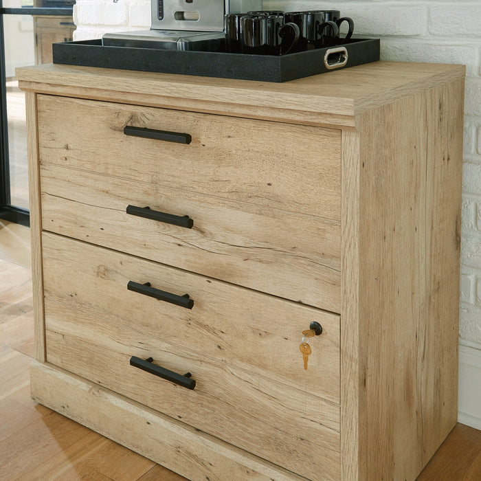 Mason Peak 31.26\" Commercial Grade 2-Drawer Lateral Filing Cabinet - Prime Oak
