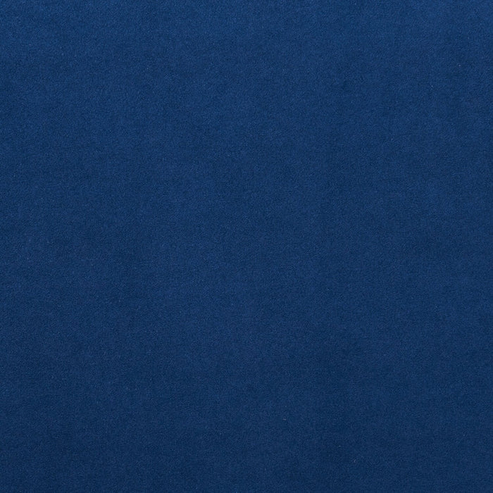 Mave Upholstered Platform Bed in Blue Velvet - Queen Size