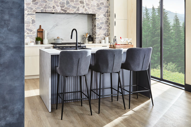 Demi Counter-Height Stool - Grey