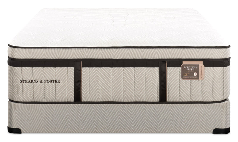 Stearns & Foster® Middlesbrough Luxury Eurotop Full Mattress Set