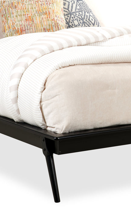 Milan Queen Bed - Black 