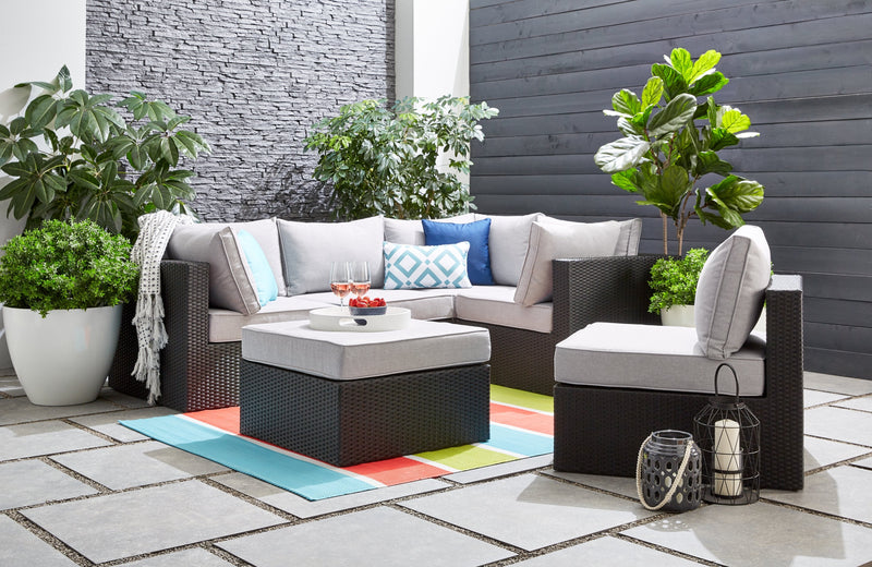 Minnesota 6-Piece Patio Set - Grey