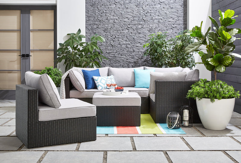 Minnesota 6-Piece Patio Set - Grey