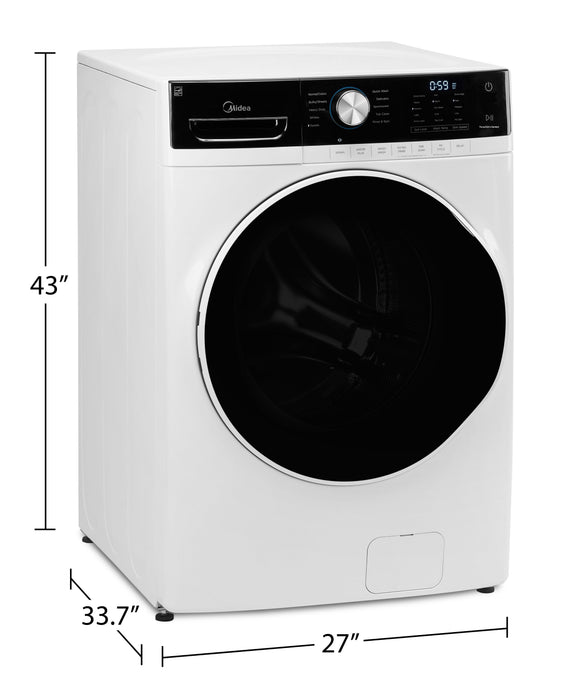 Midea 5.2 Cu. Ft. Front-Load Washer - MLH52N4AWW